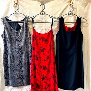 Lot of 3 Medium and Size 8 Party or Prom Dresses